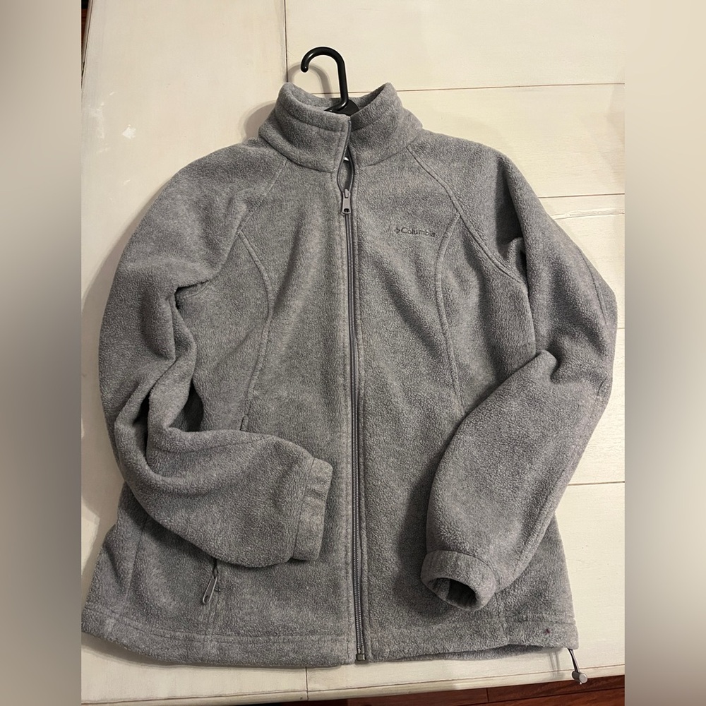 Columbia Grey Fleece Size Med